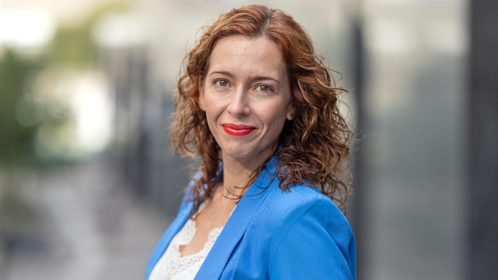 Portret van Laura Villanueva.