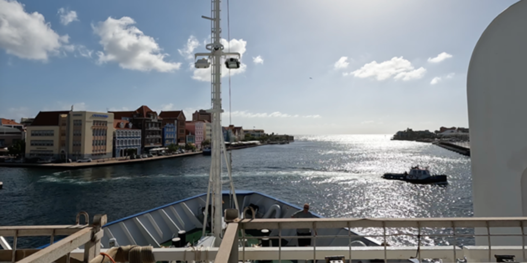 view from on board