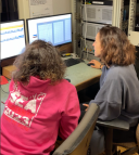 Eva and Joana in the CTD control room
