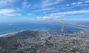 View on Cape Town and the harbor from Table Mountain. Picture by: Florine Kooij (NIOZ).