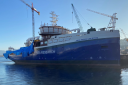 Status construction  RV Anna Weber-van Bosse at Astilleros Armon in August 2025. Photo: NIOZ